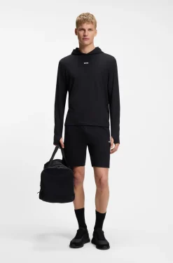 Active Hoodie mit Daumenlöchern und Feuchtigkeitsmanagement