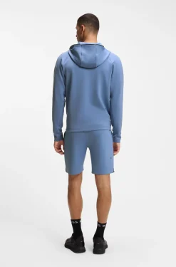 Active Hoodie mit Reißverschluss und reflektierendem Branding