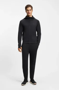 Active Hoodie mit Reißverschluss und reflektierendem Branding