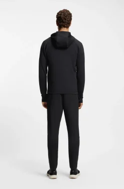 Active Hoodie mit Reißverschluss und reflektierendem Branding