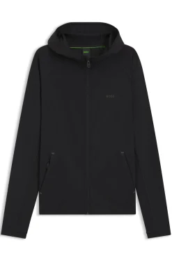 Active Hoodie mit Reißverschluss und reflektierendem Branding