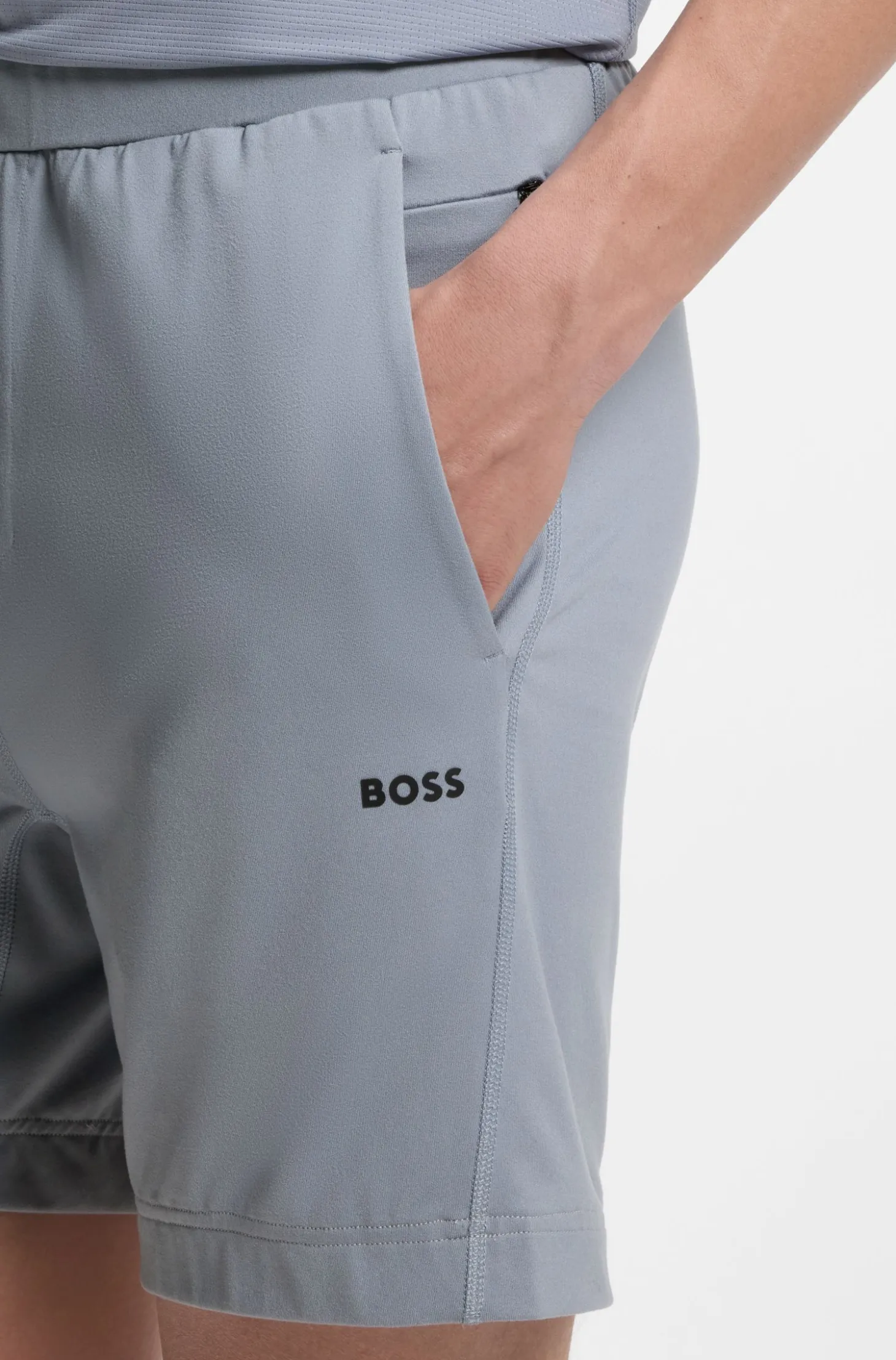 Active Regular-Fit Casual-Hose mit Einsätzen