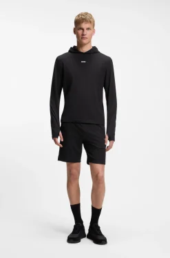 Active Regular-Fit Casual-Hose mit Einsätzen