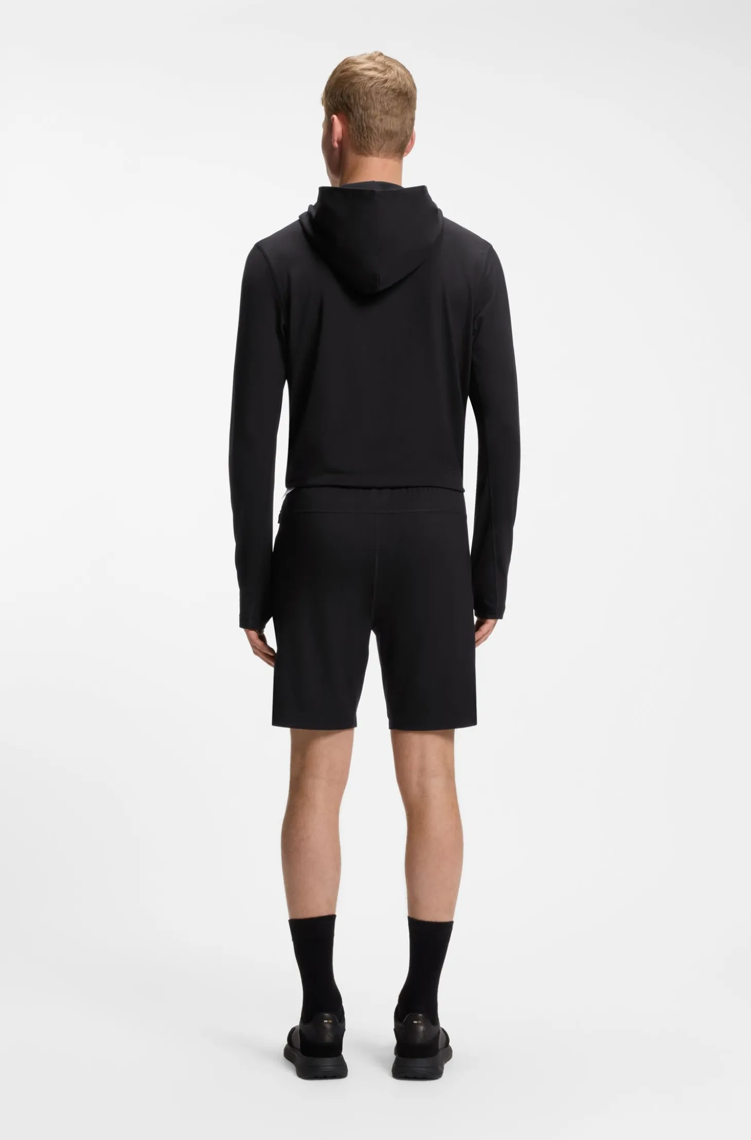 Active Regular-Fit Casual-Hose mit Einsätzen