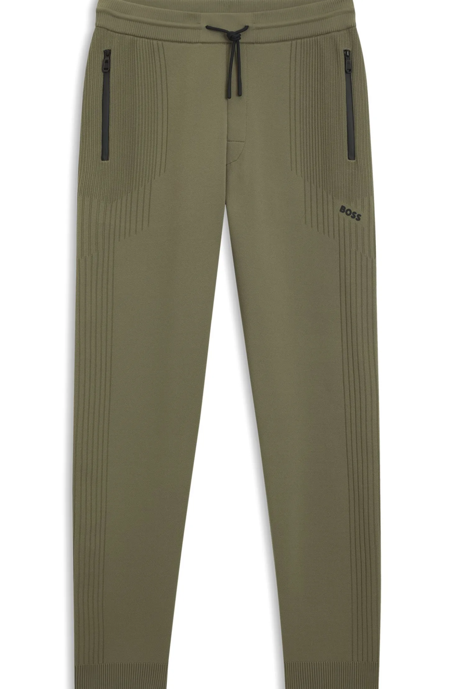 Active Regular-Fit Jogginghose mit Jacquard-Streifen