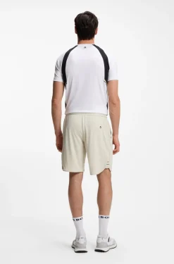 Active Schnell trocknende Shorts aus Stretch-Gewebe mit Taschen