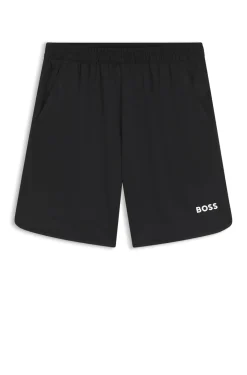 Active Schnell trocknende Shorts aus Stretch-Gewebe mit Taschen