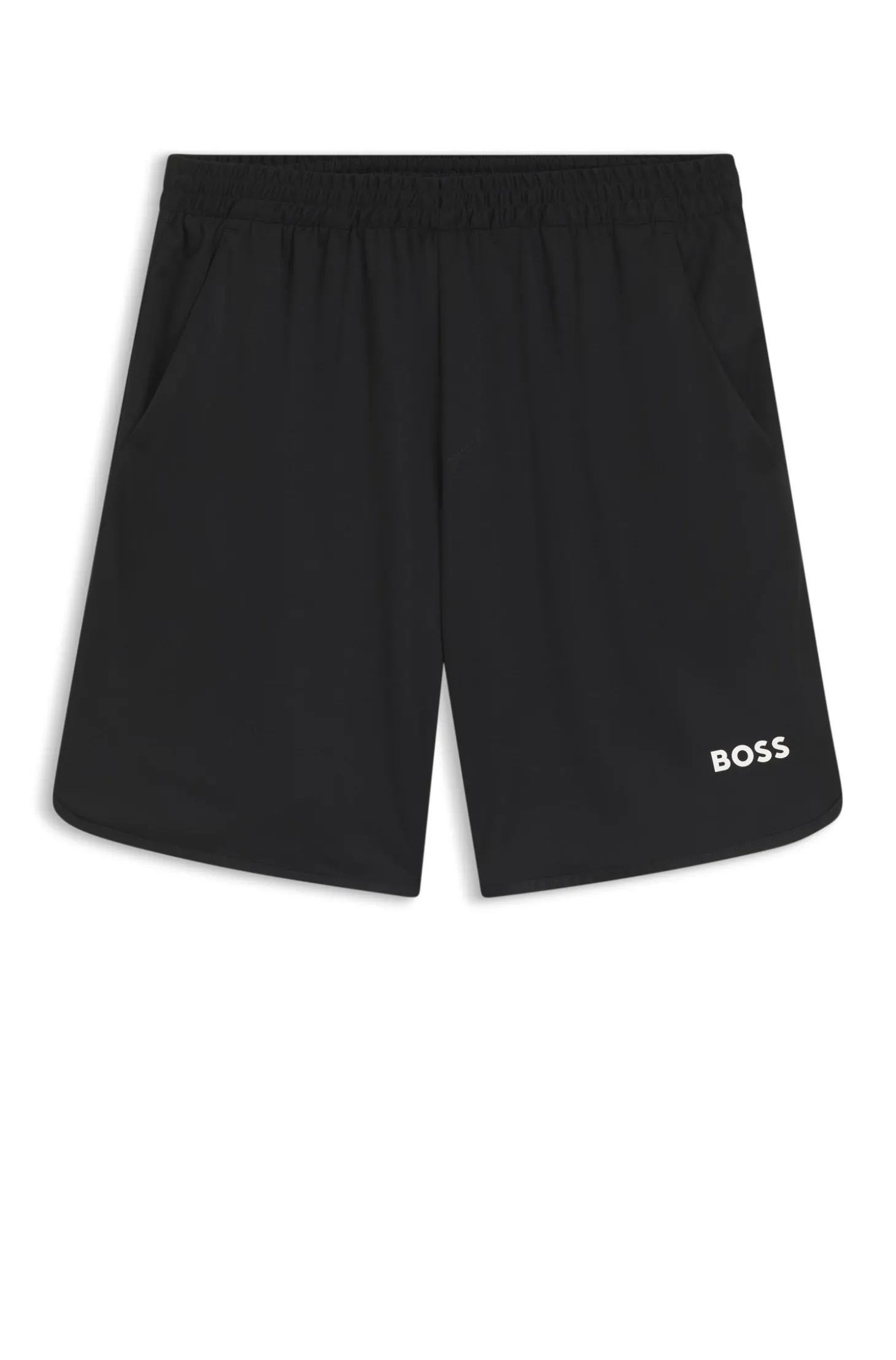 Active Schnell trocknende Shorts aus Stretch-Gewebe mit Taschen