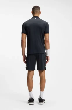 Active schnell trocknendes Poloshirt mit Signature-Streifen