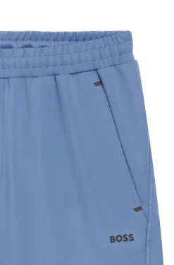 Active Shorts aus schnell trocknendem Gewebe mit reflektierendem Logo