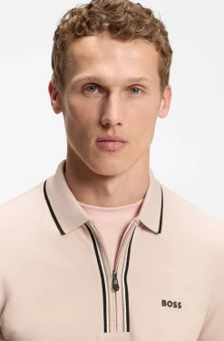Active Slim-Fit Poloshirt aus feuchtigkeitsregulierender Stretch-Baumwolle