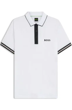 Active Slim-Fit Poloshirt mit feuchtigkeitsableitenden Eigenschaften