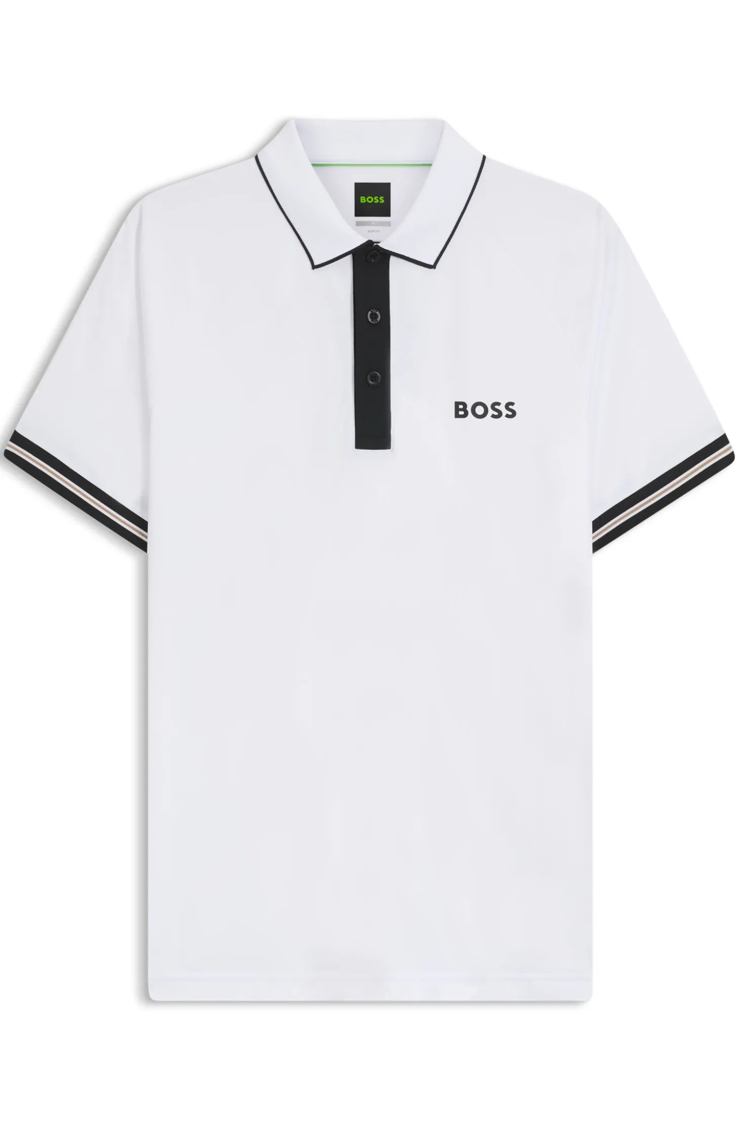 Active Slim-Fit Poloshirt mit feuchtigkeitsableitenden Eigenschaften