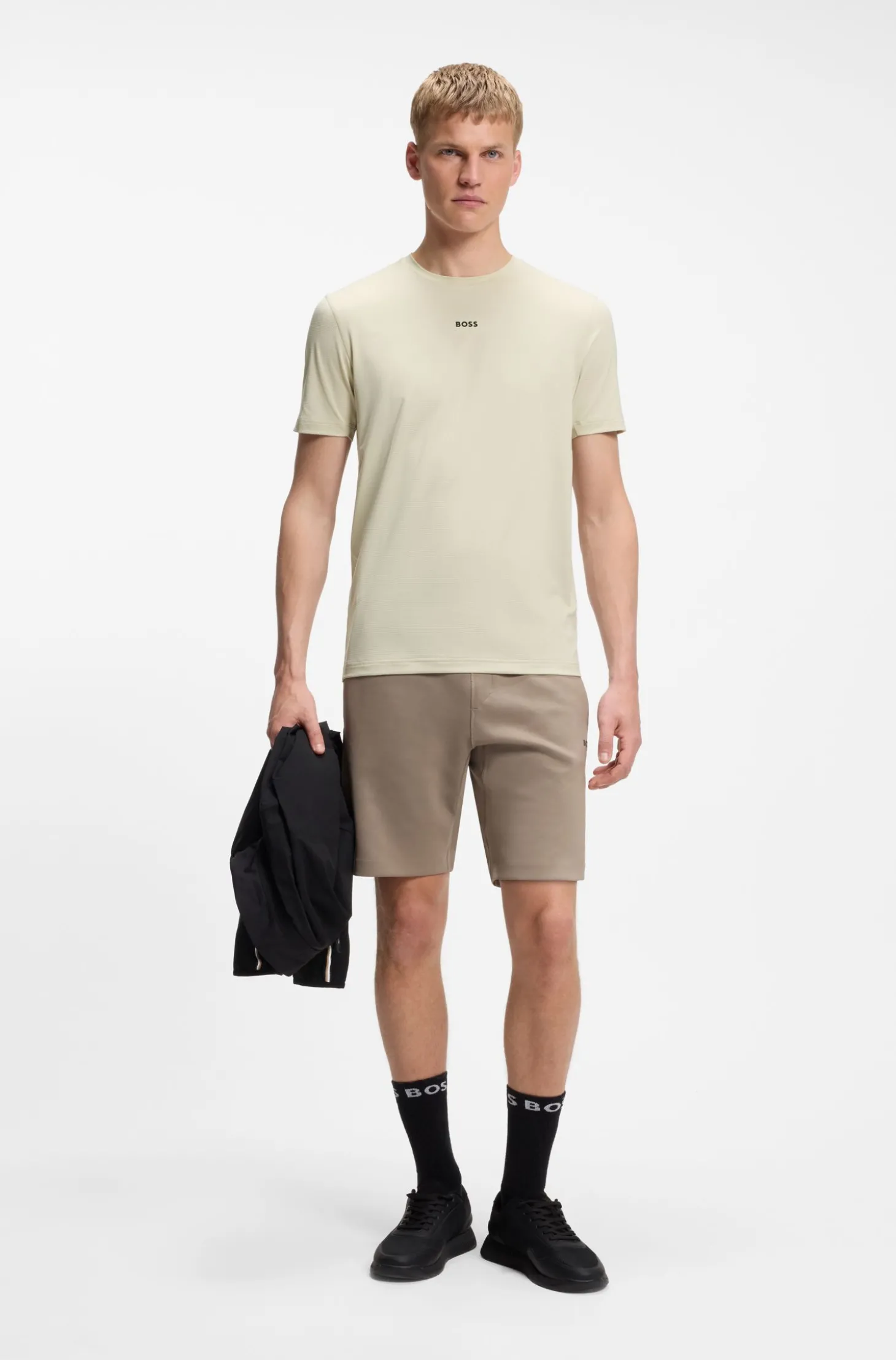 Active Slim-Fit T-Shirt aus schnelltrocknendem Gewebe