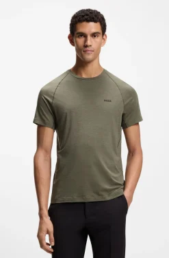 Active Slim-Fit T-Shirt mit feuchtigkeitsregulierendem Finish