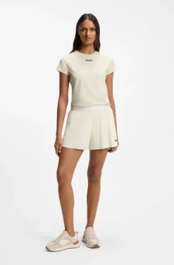 Active Slim-Fit T-Shirt mit feuchtigkeitsableitenden Eigenschaften