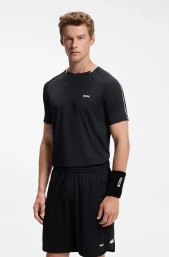 Active Slim-Fit T-Shirt mit Signature-Streifen am Kragen