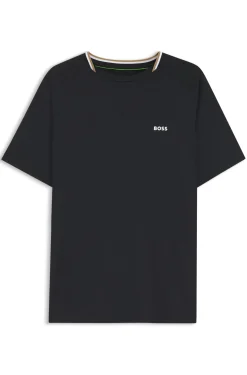 Active Slim-Fit T-Shirt mit Signature-Streifen am Kragen