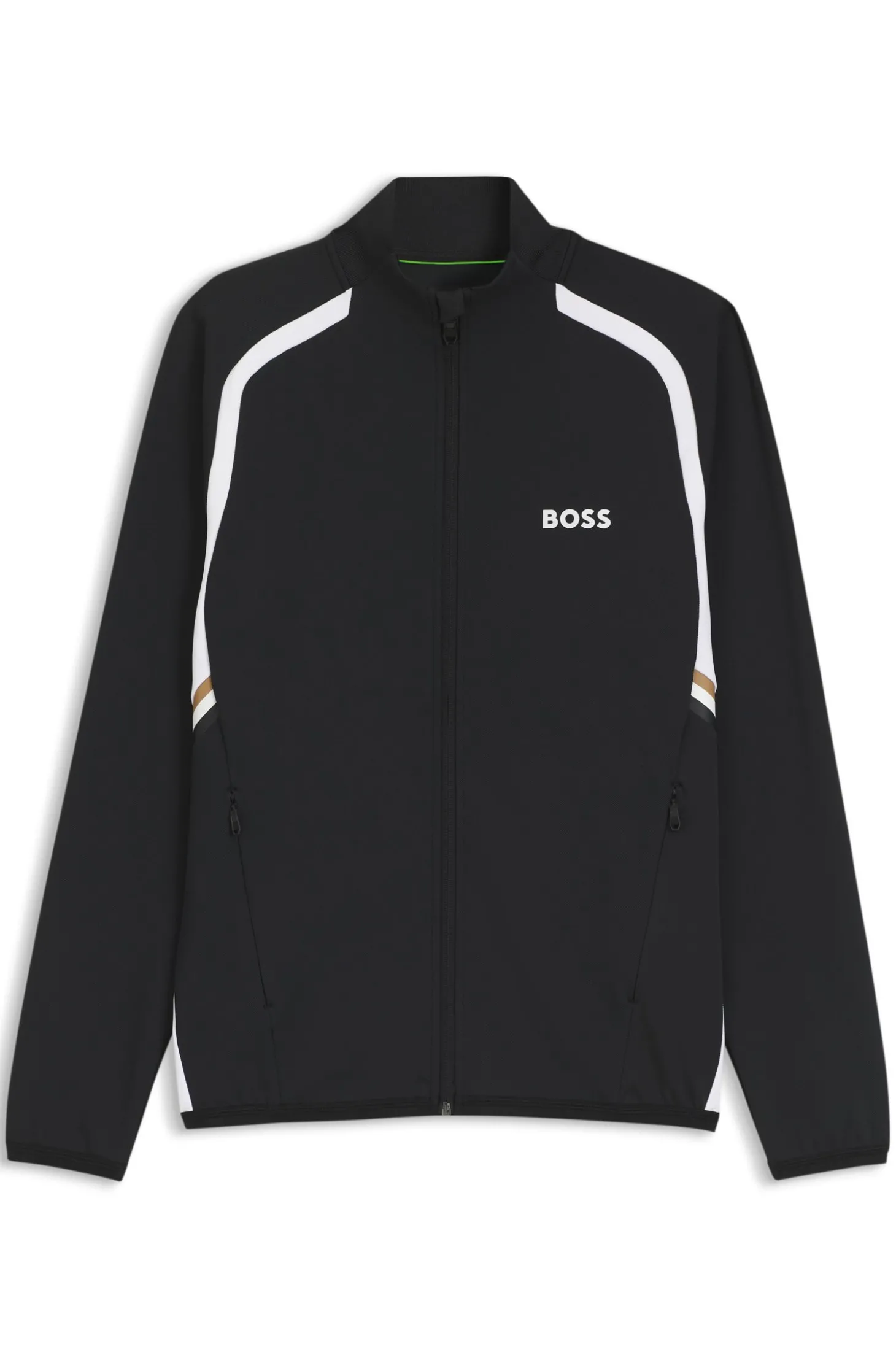 Active Sweatjacke mit Reißverschluss und temperaturausgleichender Performance