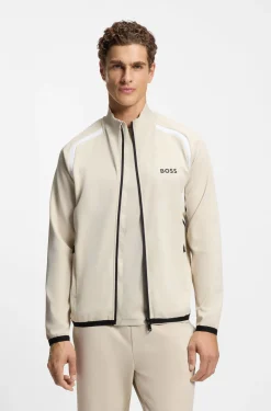 Active Sweatjacke mit Reißverschluss und temperaturausgleichender Performance