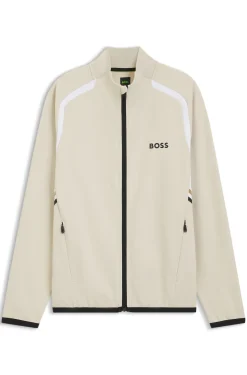 Active Sweatjacke mit Reißverschluss und temperaturausgleichender Performance