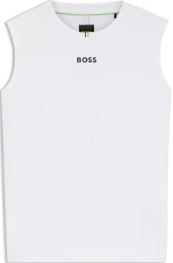 Active Tanktop aus Stretch-Gewebe mit Streifen auf der Rückseite