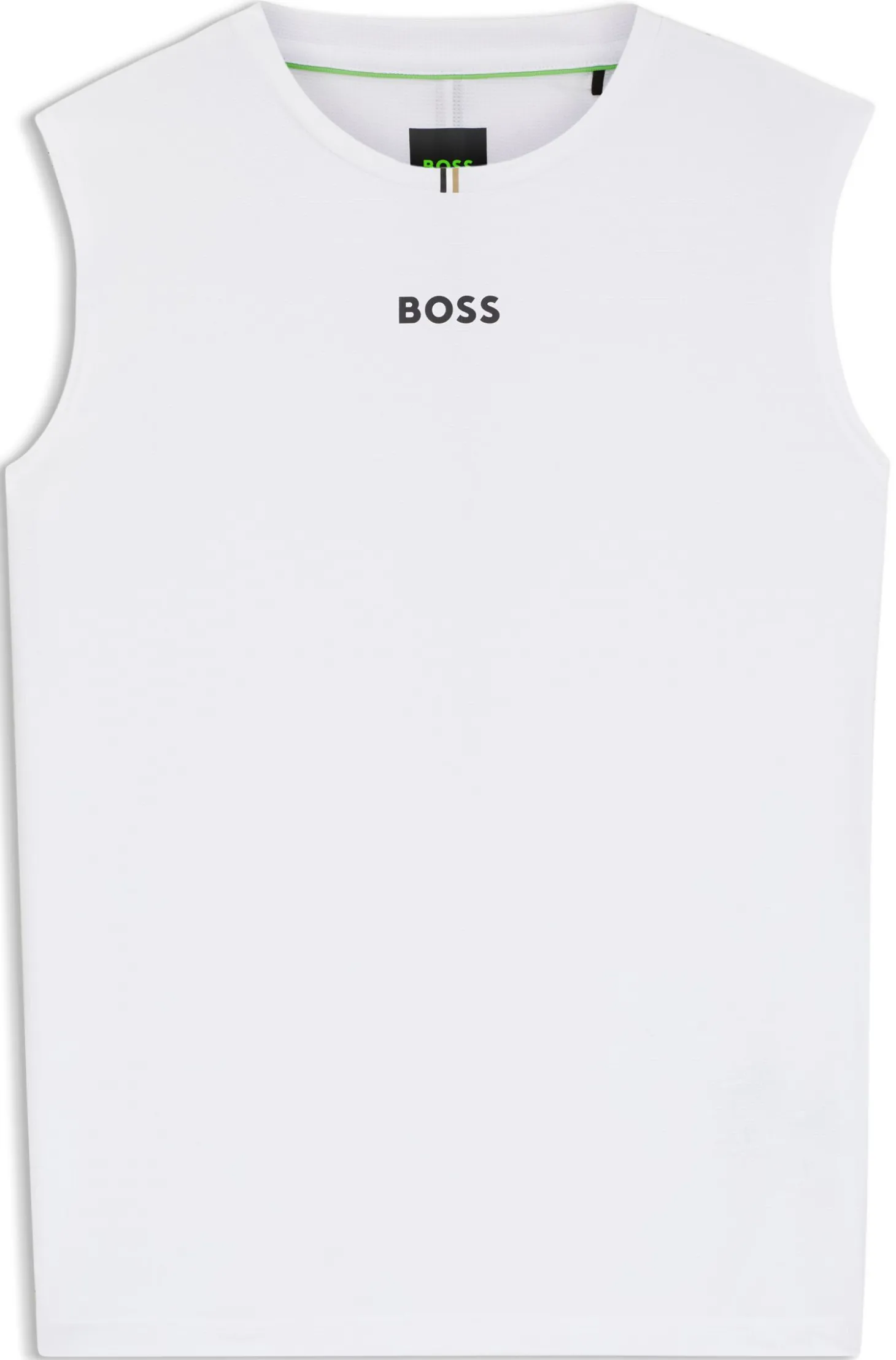 Active Tanktop aus Stretch-Gewebe mit Streifen auf der Rückseite