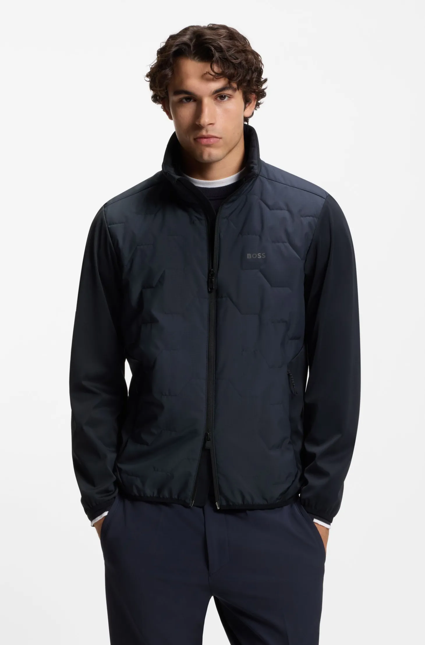 Active Wasserabweisende Jacke mit Vier-Wege-Stretch
