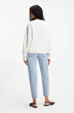 All-gender Sweatshirt aus Baumwoll-Terry mit Herz-Logo