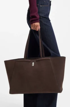 Ariell Shopper aus Nubukleder mit Double-B-Monogramm
