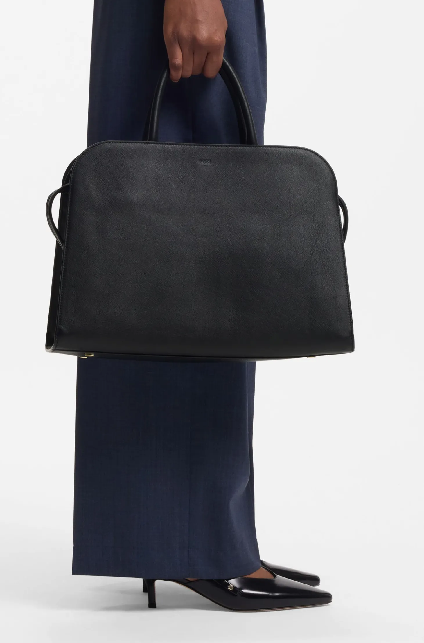 Ariell Tote Bag aus Leder mit abnehmbarem Riemen