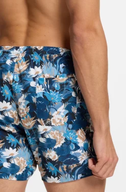 Badeshorts mit durchgehendem Print