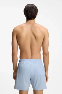 Badeshorts mit Signature-Streifen und Logo