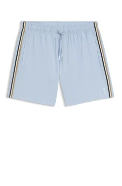 Badeshorts mit Signature-Streifen und Logo