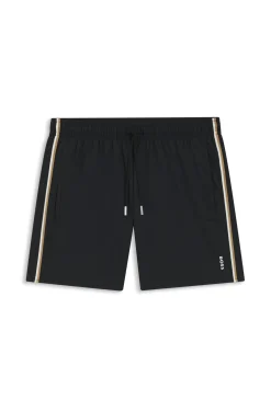 Badeshorts mit Signature-Streifen und Logo