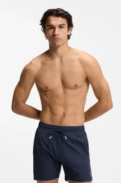 Badeshorts mit Signature-Streifen und Logo