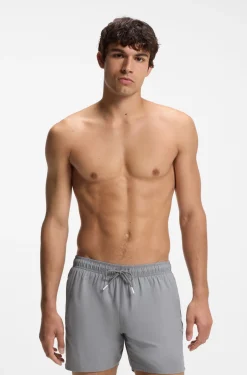 Badeshorts mit Signature-Streifen und Logo