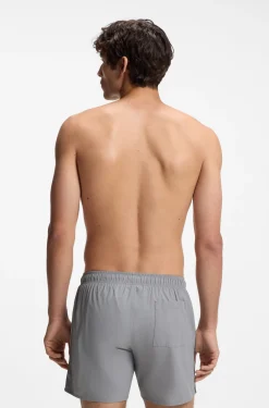 Badeshorts mit Signature-Streifen und Logo