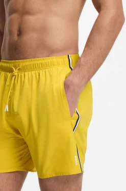 Badeshorts mit Signature-Streifen und Logo