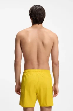 Badeshorts mit Signature-Streifen und Logo