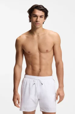 Badeshorts mit Signature-Streifen und Logo