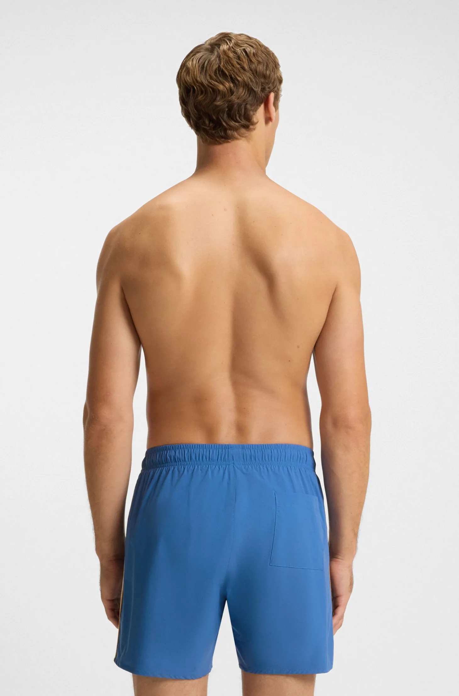 Badeshorts mit Signature-Streifen und Logo