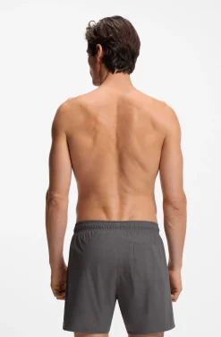 Badeshorts mit Signature-Streifen und Logo