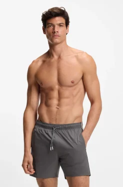 Badeshorts mit Signature-Streifen und Logo
