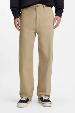 Baggy-Fit Hose aus Stretch-Baumwoll-Canvas