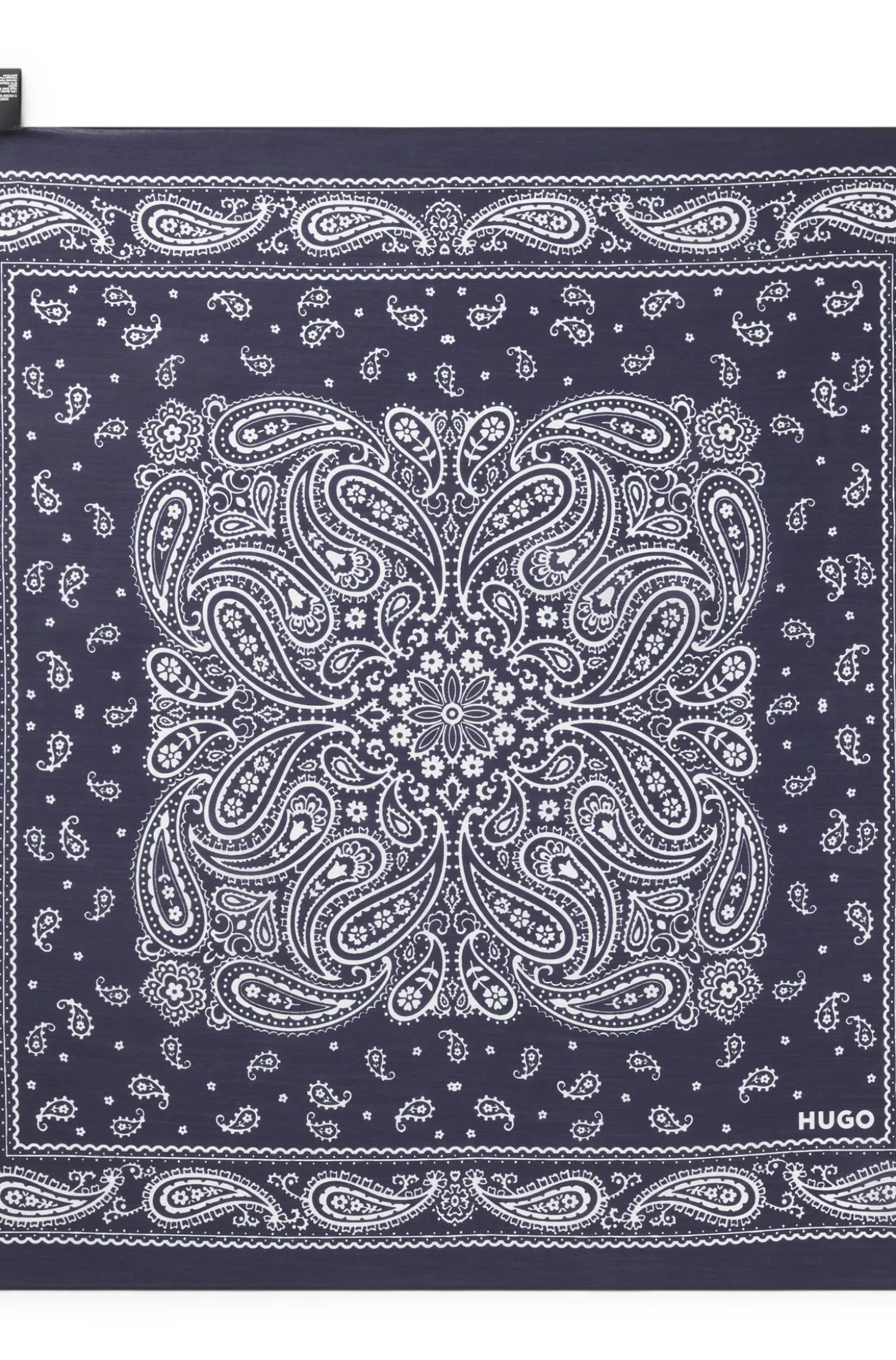 Bandana mit Paisley-Print aus Viskose-Mix mit Seide