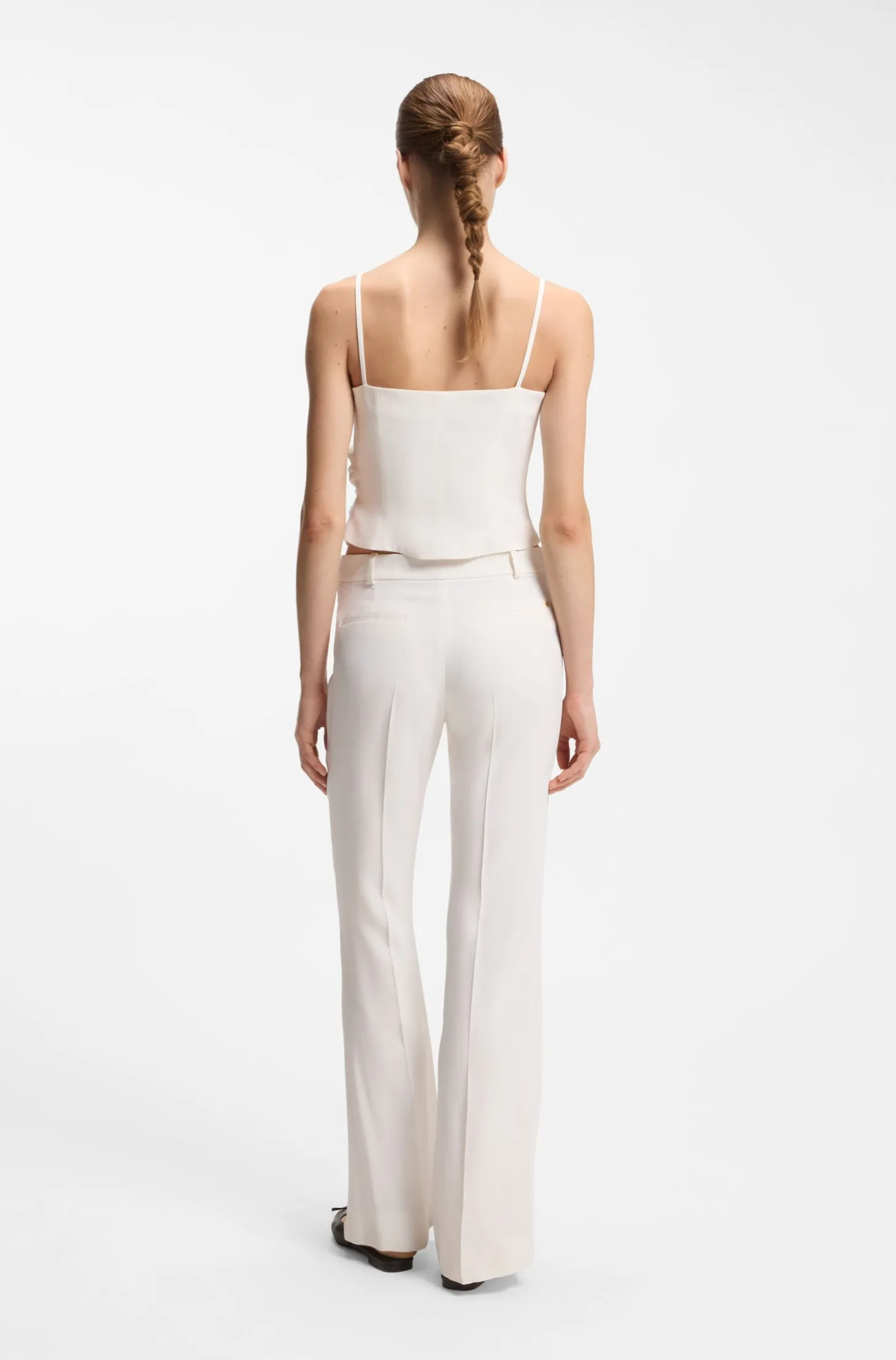 Bandeau-Top mit Riemchen