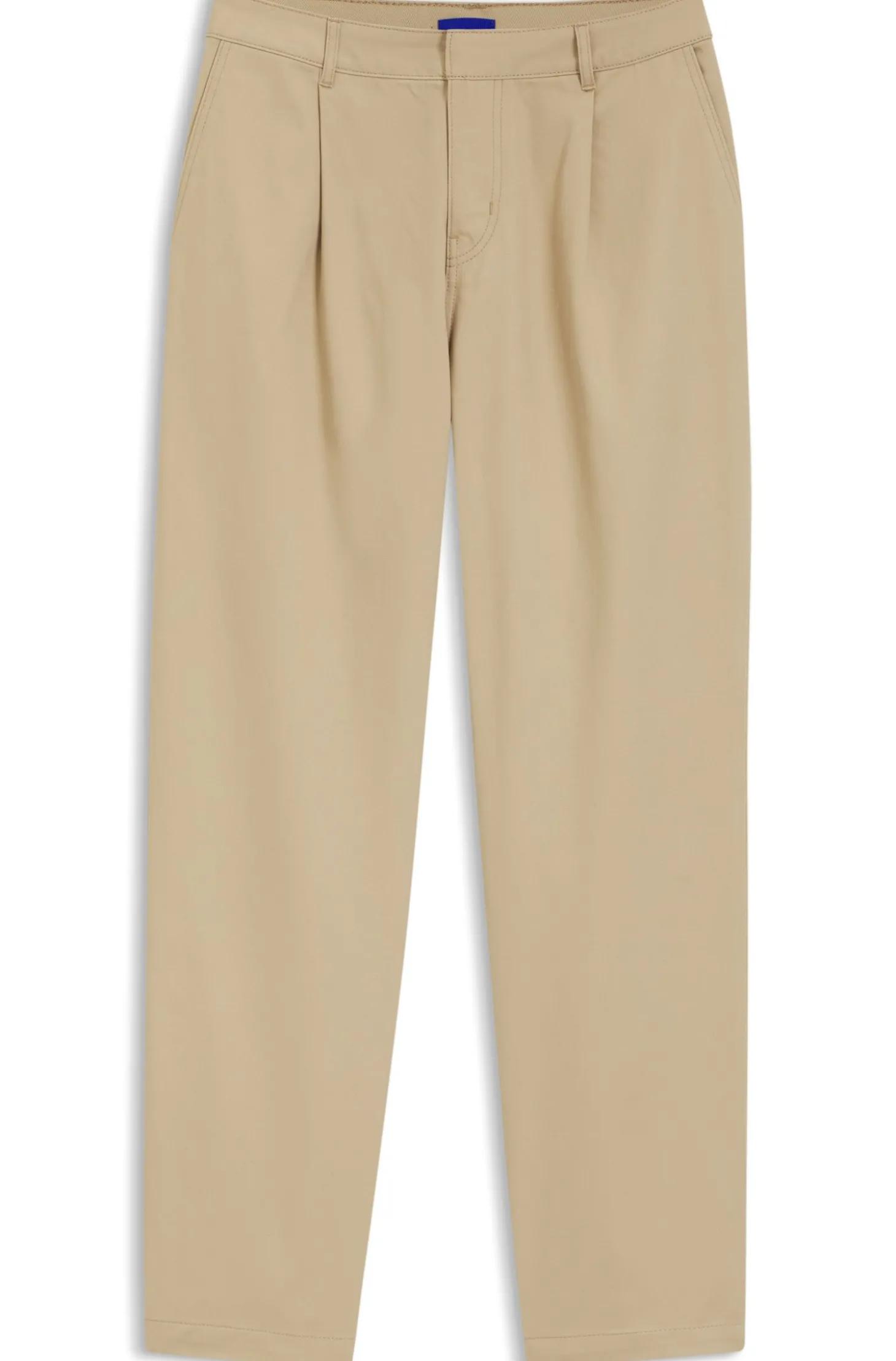 Baumwollhose mit niedrigem Bund und Gürteldetail aus Paracord