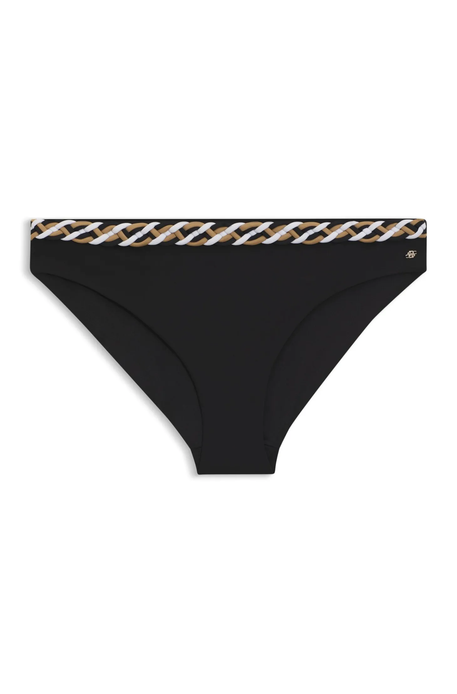Bikinihose mit geflochtenem charakteristischem Streifenbund