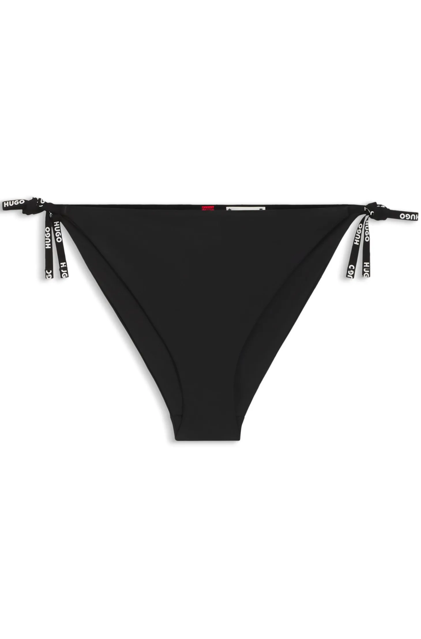 Bikinihose mit Logo-Bändern